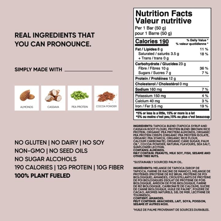 image:imageTRUBAR Vegan Protein Bar Cocoa For Coconuts and Cookies and Creamy 16 ct