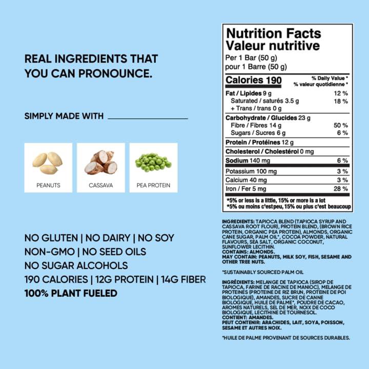 image:imageTRUBAR Vegan Protein Bar Cocoa For Coconuts and Cookies and Creamy 16 ct